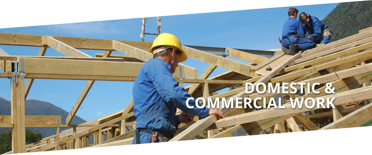 Domestic & commercial work